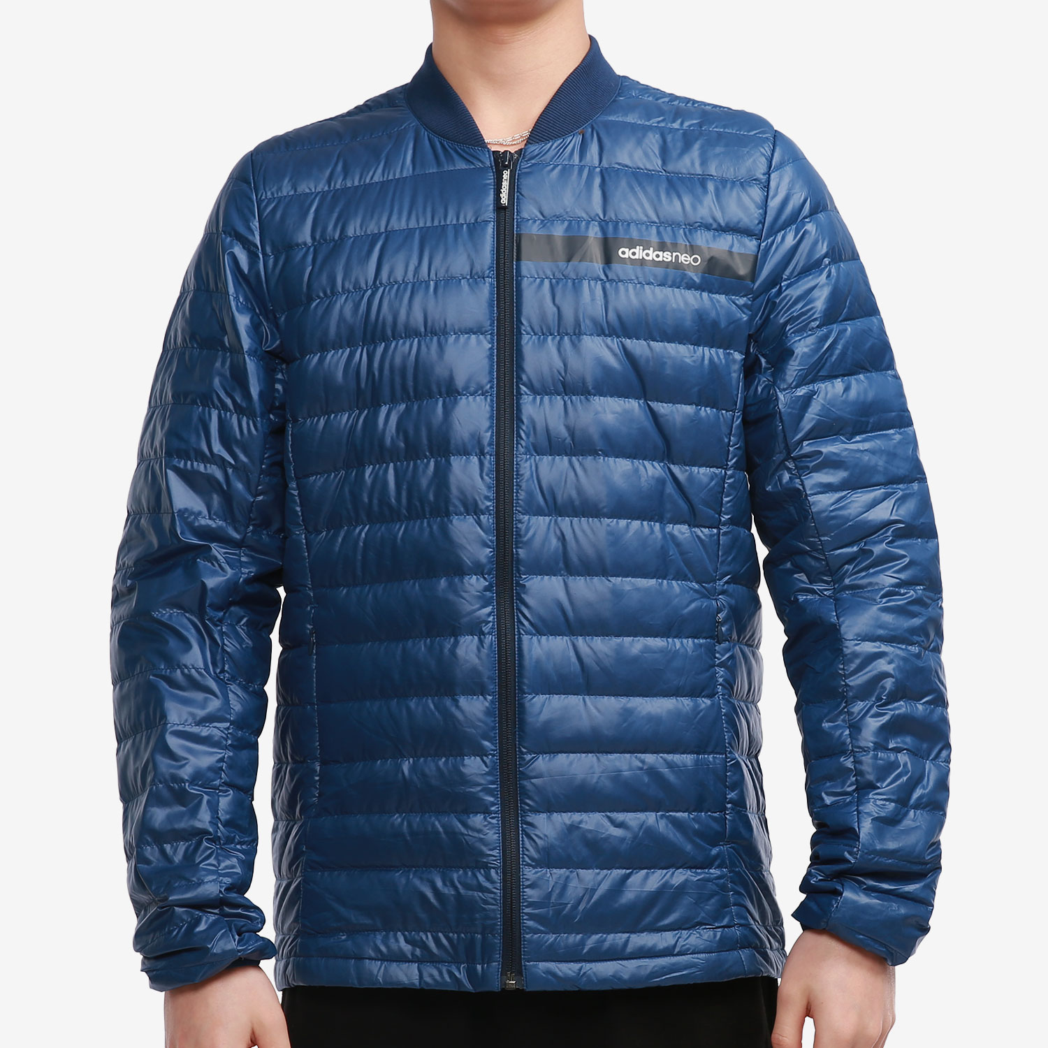 Adidas/阿迪达斯正品 NEO新款男子运动休闲超轻保暖羽绒服CD2315