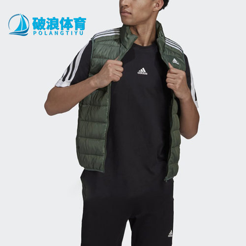 阿迪达斯正品羽绒马甲