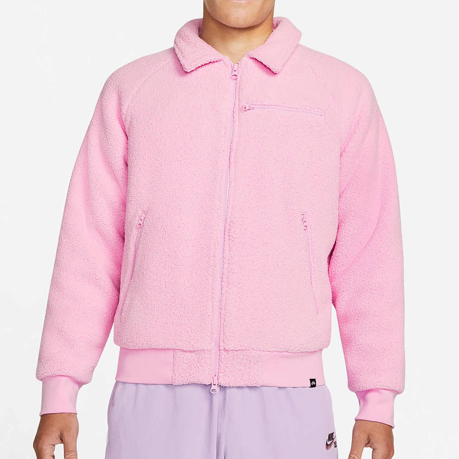 耐克羊羔绒男子夹克外套