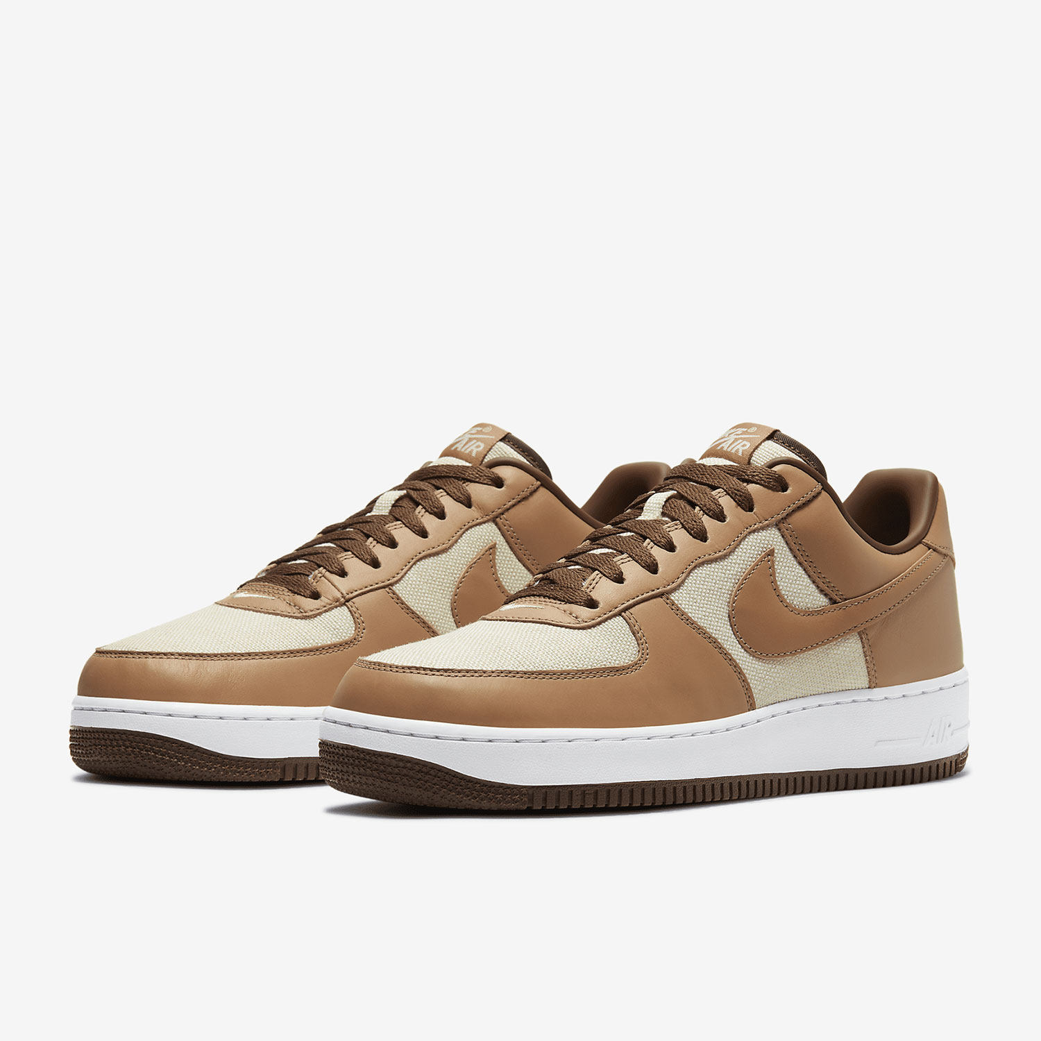 Nike/耐克正品Air Force 1 Low AF1浅焦糖空军低帮板鞋DJ6395-100