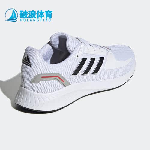 阿迪男子舒适运动跑步鞋