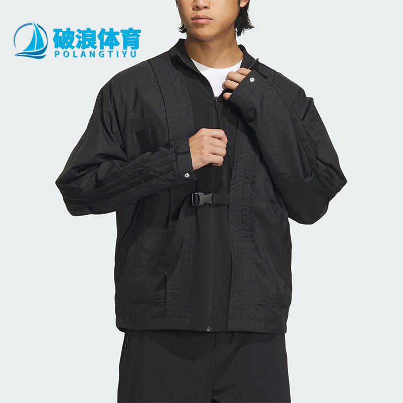 阿迪达斯男士运动夹克外套
