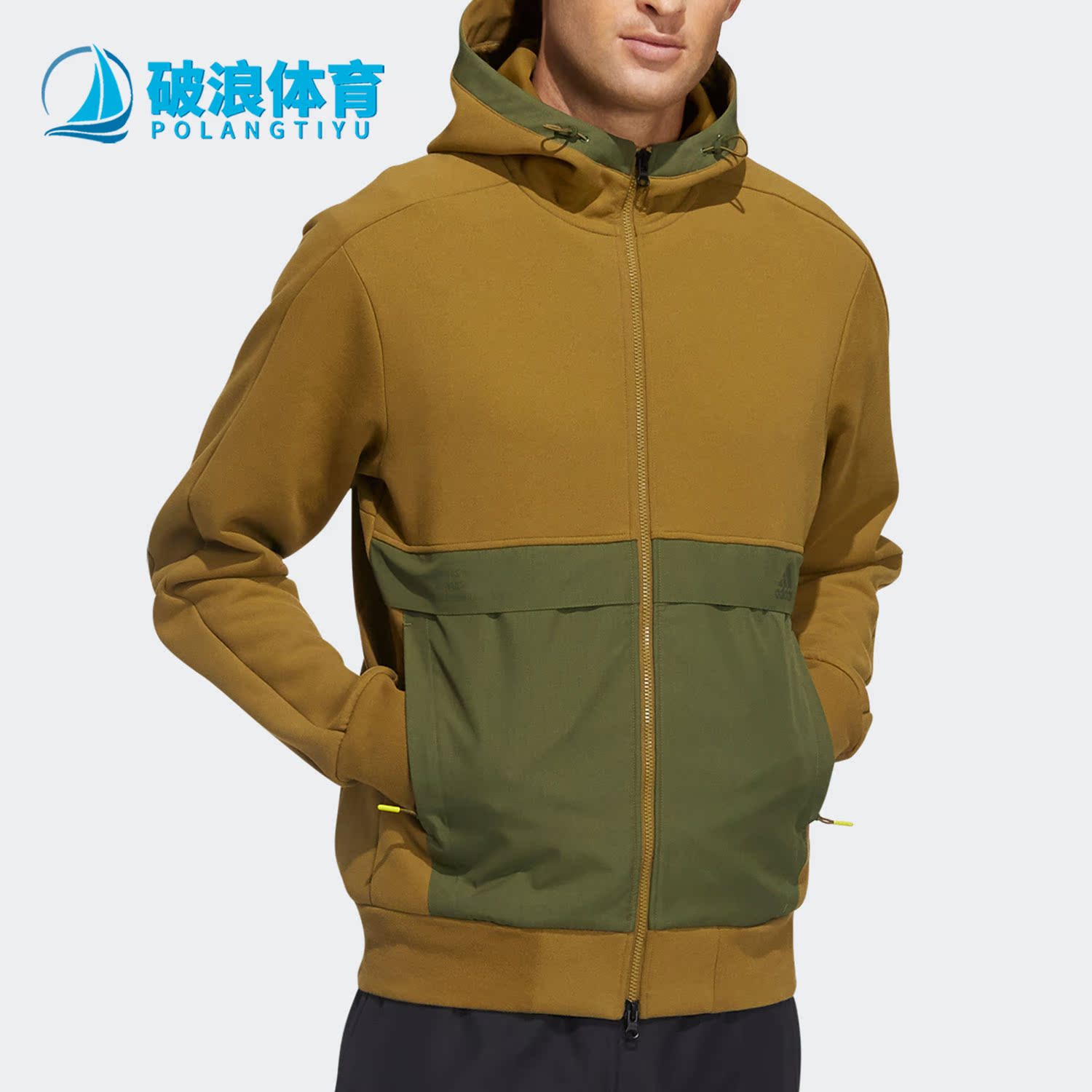 阿迪达斯男子运动夹克外套