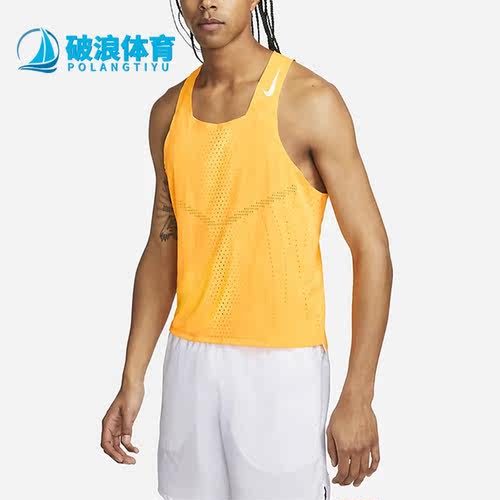 耐克夏季男子运动无袖透气背心