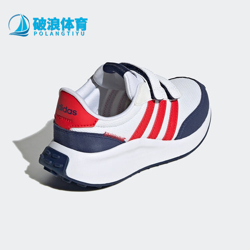 阿迪达斯儿童休闲魔术贴运动鞋