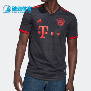 FCB 阿迪达斯正品 H39910 JSY 拜仁慕尼黑足球透气短袖 Adidas