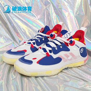 新款 Adidas 阿迪达斯正品 夏季 GY7489 运动休闲低帮男子篮球鞋