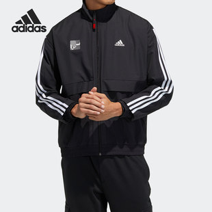 Adidas/阿迪达斯春男子男装上衣防风休闲夹克外套GP1823