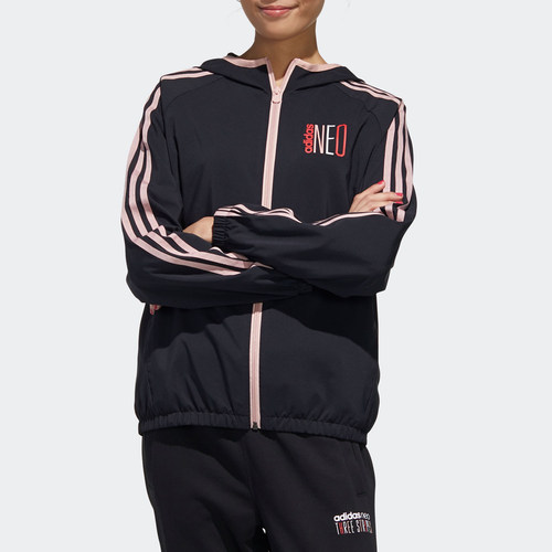 阿迪达斯正品女子夹克外套