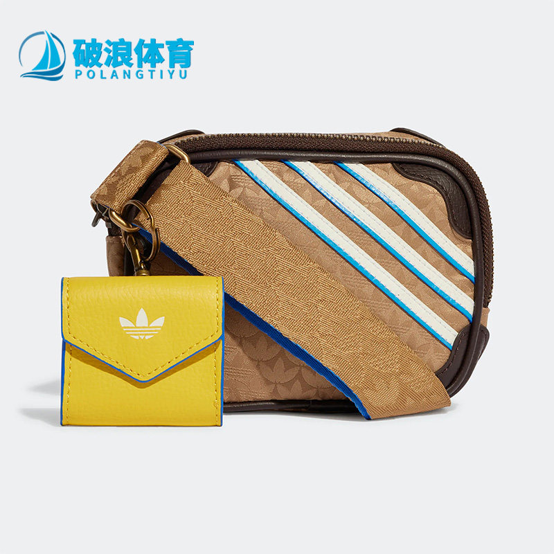 阿迪达斯男女同时尚便携单肩背包