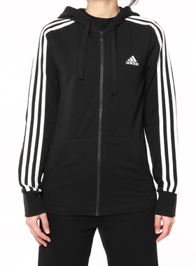 Adidas/阿迪达斯正品休闲春夏 女子休闲运动连帽外套S97065