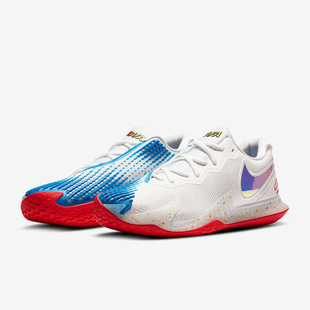 Nike/耐克正品 AIR ZOOM VAPOR CAGE 4 HC男子网球鞋CD0424-101