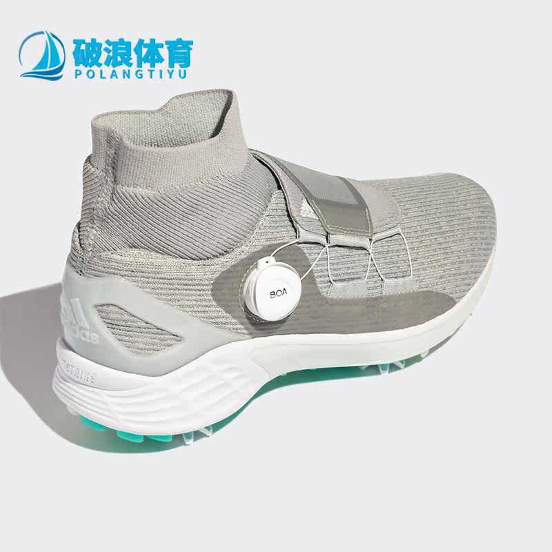 Adidas/阿迪达斯正品新款高帮高尔夫女子透气运动休闲球鞋 GW0897