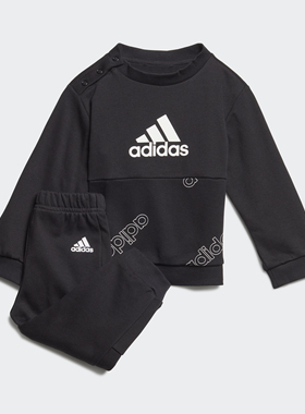Adidas/阿迪达斯正品I FAV JOG SET婴童装秋季训练运动套装GD6102
