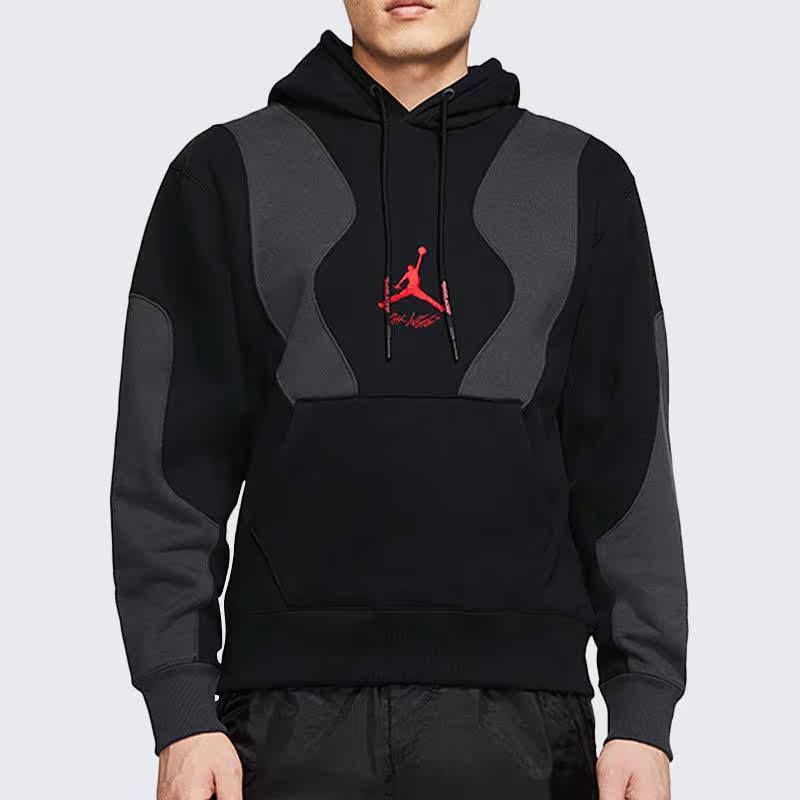 Nike/耐克正品Off-White x Jordan AJ OW联名男子连帽卫衣CV0541