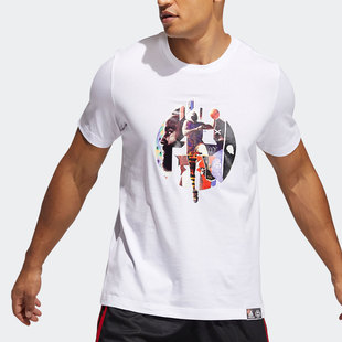 休闲运动T恤 Adidas GH6717 男子短袖 夏季 阿迪达斯正品 年新款