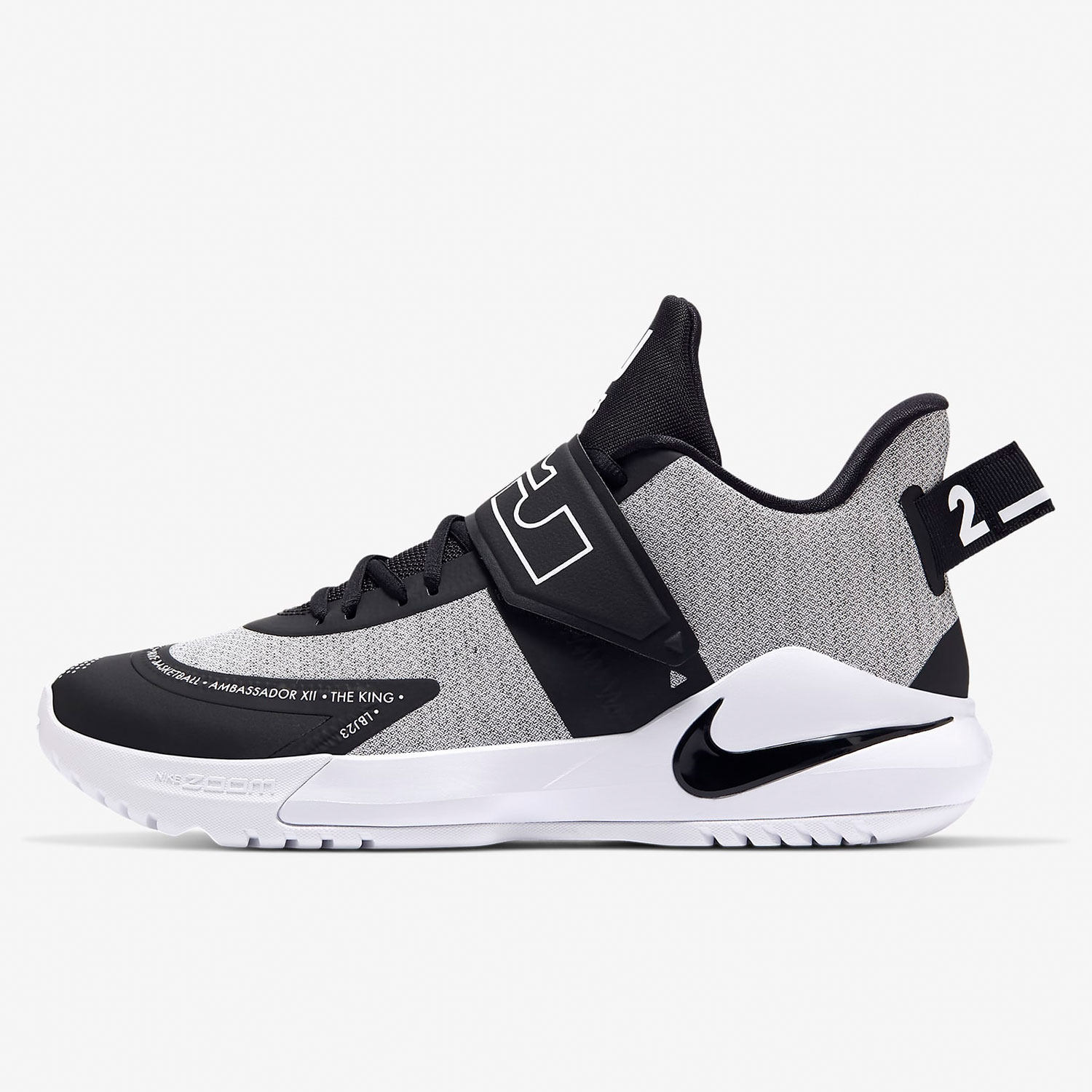 nike/耐克ambassador xii lbj 詹姆斯使节12湖人男子篮球鞋bq5436