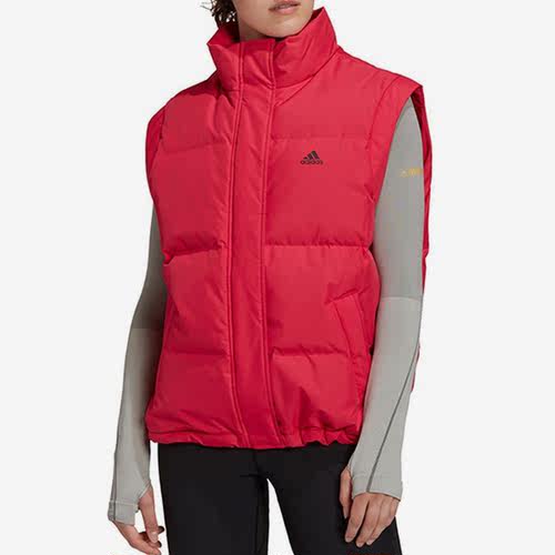 Adidas/阿迪达斯正品冬季新款女子保暖休闲运动羽绒背心GP2919