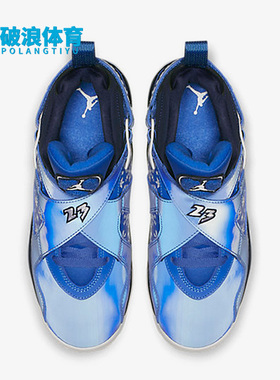 Nike/耐克正品Air Jordan 8 AJ8女子GS大童舒适篮球鞋 305368-400