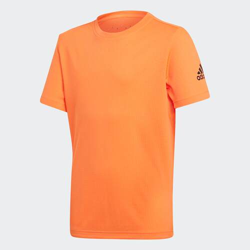 Adidas/阿迪达斯正品童装男大童冰风时尚运动透气短袖T恤 CF7137