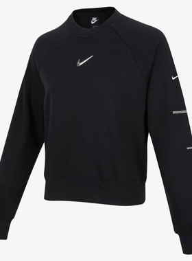 Nike/耐克正品春季新款女子时尚休闲圆领套头卫衣DN4835-010