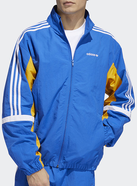 Adidas/阿迪达斯正品三叶草秋季新款男子休闲运动夹克外套 GD2092