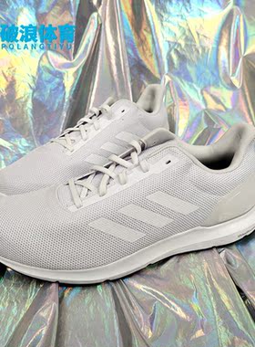 Adidas/阿迪达斯正品春季新款男女健步防滑网面跑步鞋F34876