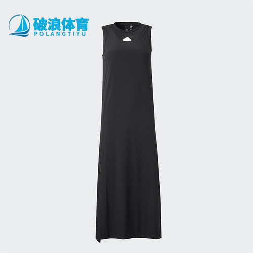 阿迪达斯女士无袖运动连衣裙
