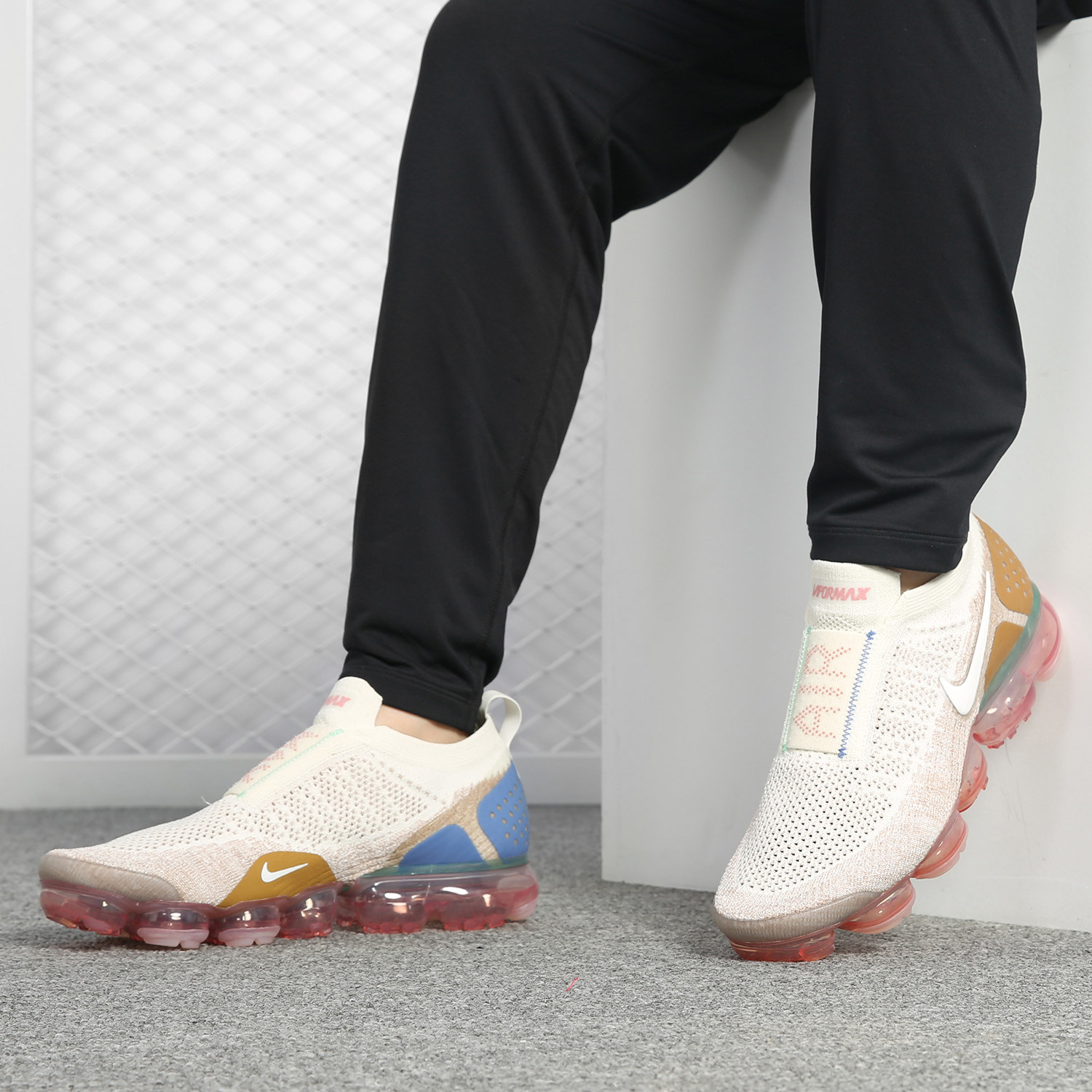 Nike/耐克正品AIR VAPORMAX FK MOC2男女全掌大气垫跑步鞋 AH7006