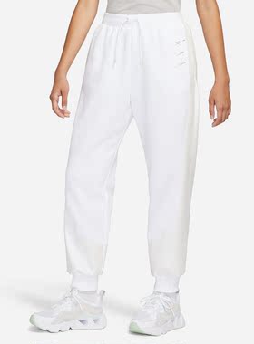 Nike/耐克正品休闲女子时尚潮流运动保暖简约系带长裤 DD5130-100