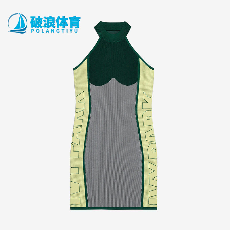 Adidas/阿迪达斯正品三叶草女子紧身运动无袖连衣裙GR1459