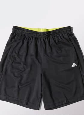Adidas/阿迪达斯正品秋季新款健身训练宽松大码五分裤S21971