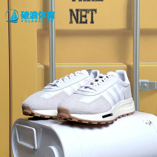 Adidas/阿迪达斯正品三叶草男女低帮运动舒适跑步鞋 H03075