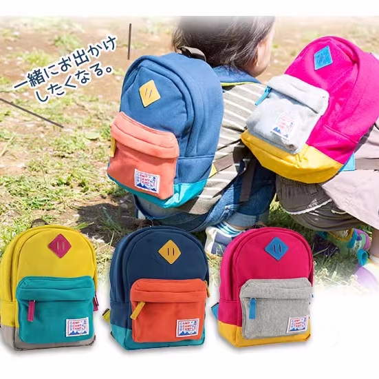 日本stample儿童男女双肩包背包