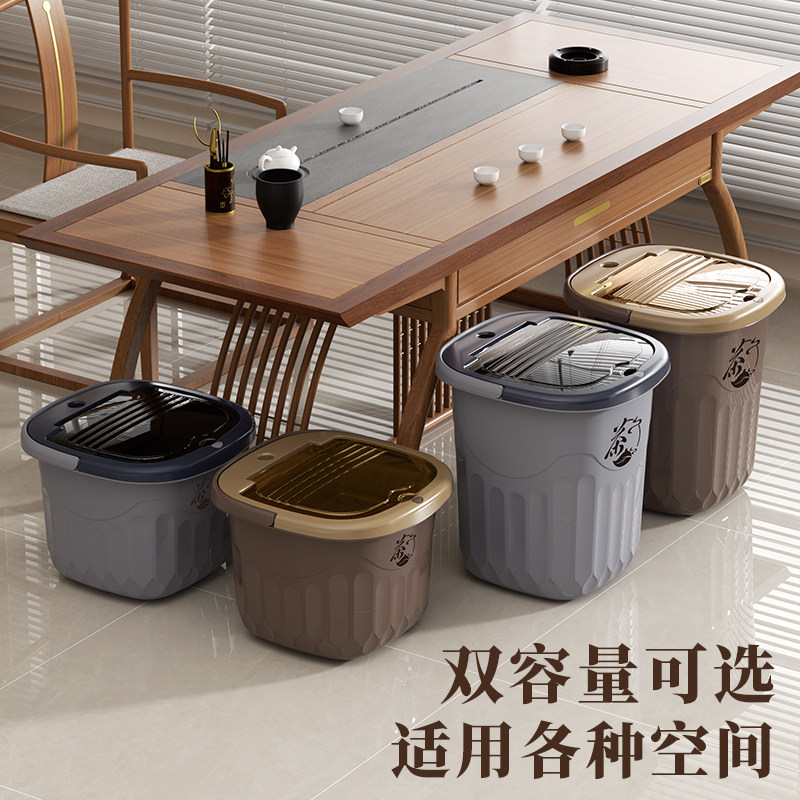 新款茶水分离透明盖子