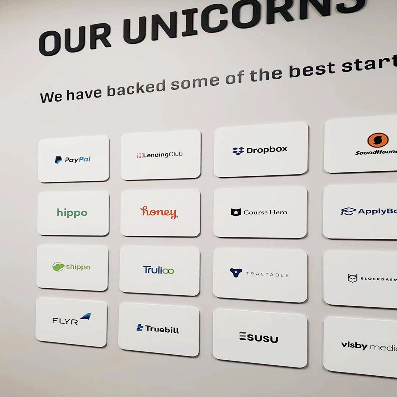 企业合作品牌墙高端定制公司合作伙伴logo展示墙办公室文化背景墙