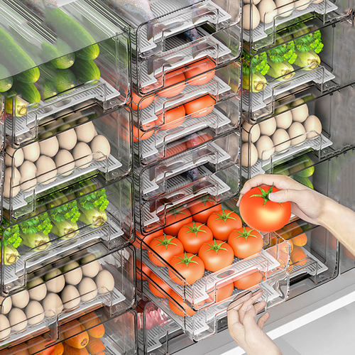 日式冰箱保鲜盒专用蔬菜收纳盒