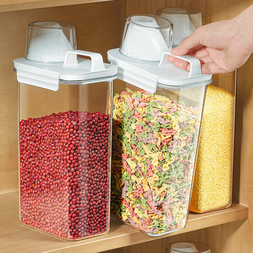 高通透PET食品级五谷杂粮储存罐