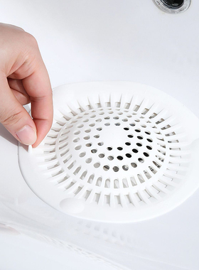 日本LEC浴室地漏过滤网防头发堵塞卫生间下水道水槽毛发过滤网盖