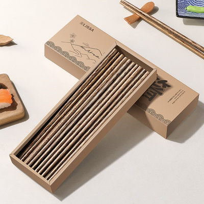 2024新款鸡翅木筷子天然无漆无蜡