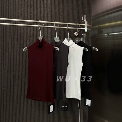 wu33韩版设计感小众高领背心
