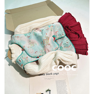 2025秋冬新款女童拜年服马甲兄妹装小女孩洋气宝宝旗袍新中式棉服