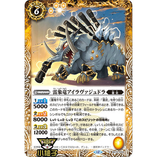 小柚子战斗之魂BS C 雷象龙大地金刚龙 BS75-049日文