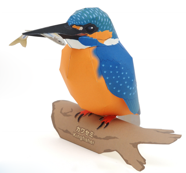 儿童益智DIY立体手工制作仿真小动物小鸟翠鸟3D纸质模型纸艺玩具,模玩/动漫/周边/娃圈三坑/桌游,其他类型纸模,淘宝优惠券,粉丝福利购,淘宝优惠卷