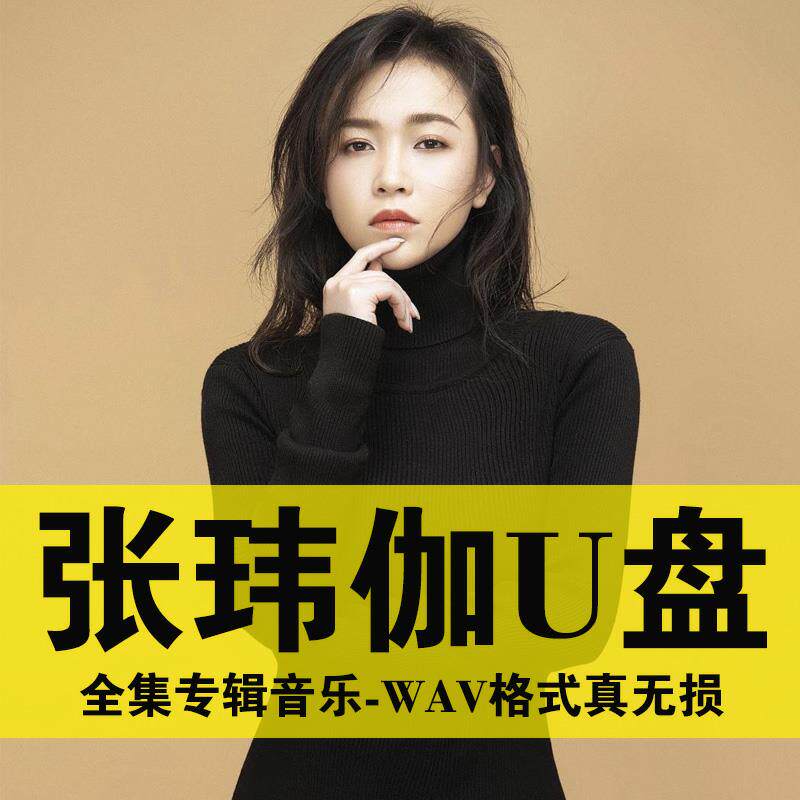 张玮伽U盘专辑全集歌曲无损汽车载高品质音乐优盘HIFI发烧人声碟