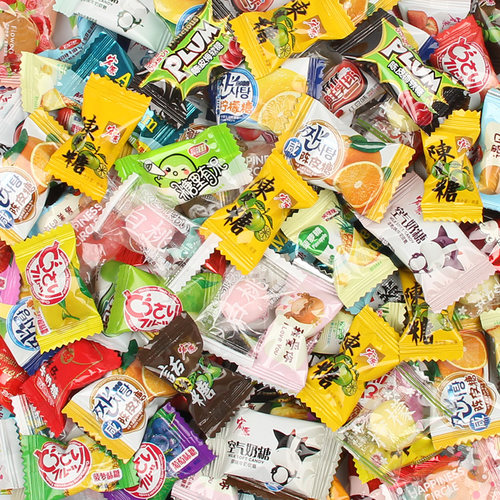 多种口味什锦糖宏源水果糖