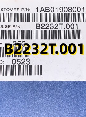 B2232T.001 05+ SMD9变压器 原装现货