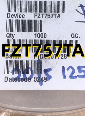 FZT757TA 02+ SOT223 原装现货