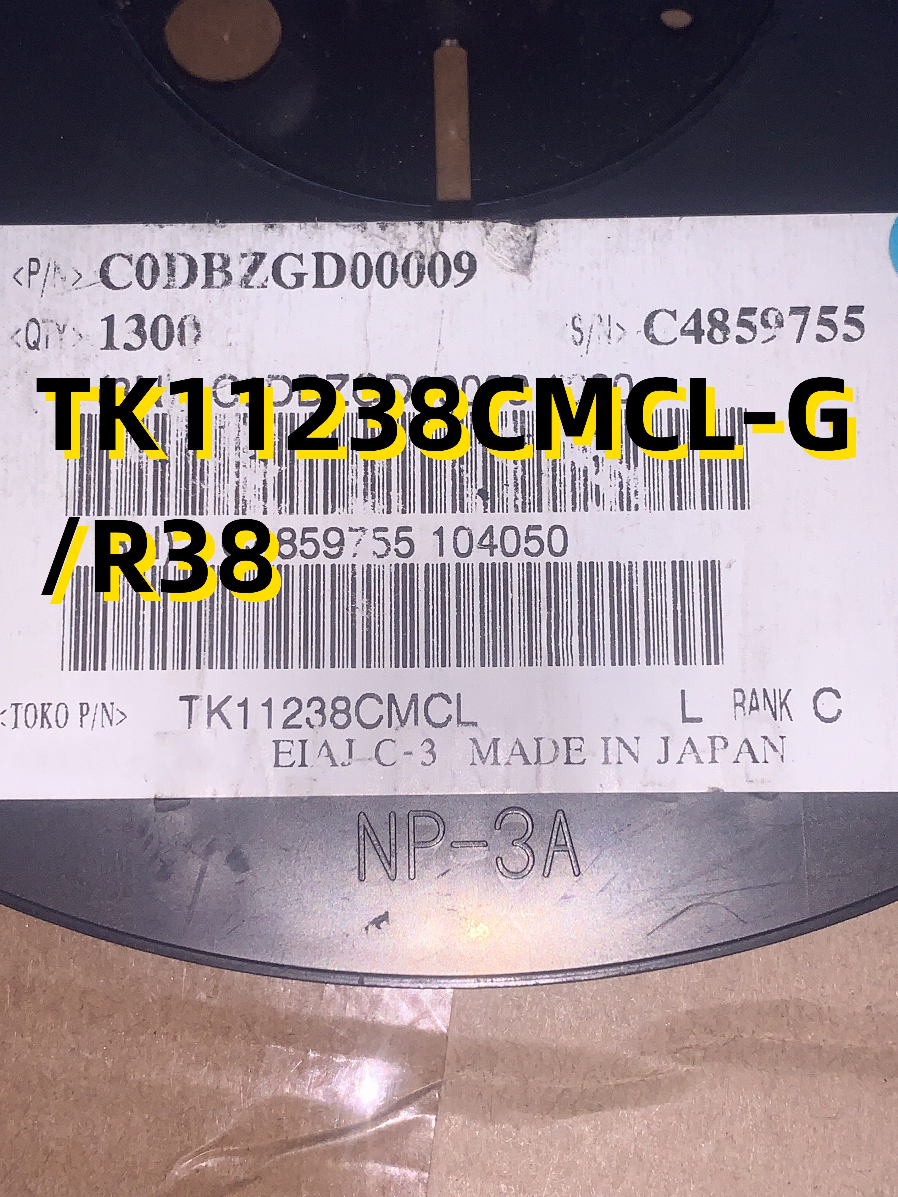 TK11238CMCL-G/R38 06+ SOT-23L 原装现货