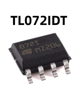 TL072IDT SOP-8 原装JFET输入双路运算放大器芯片 低输入偏置电流